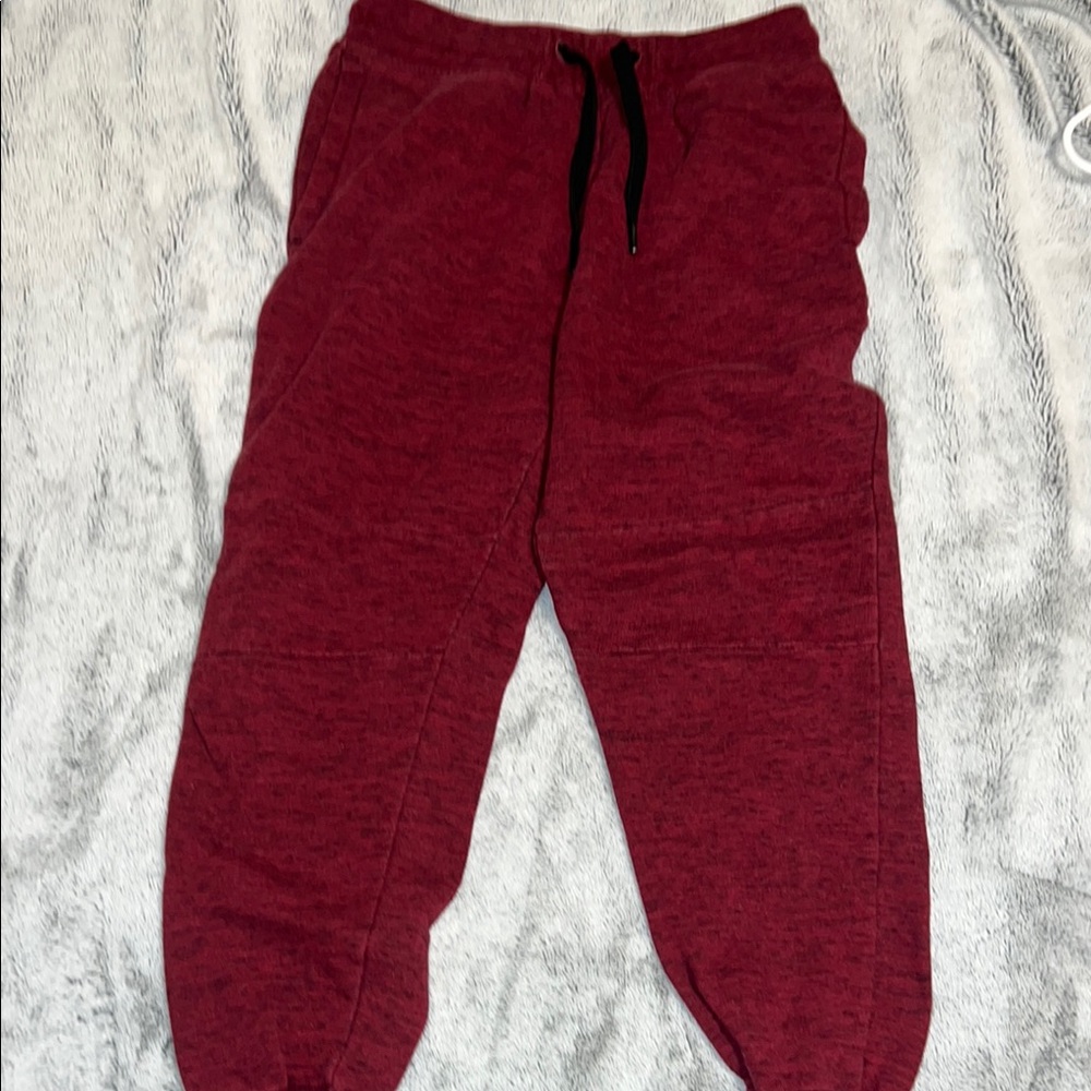Men’s Maroon Jogger Pants